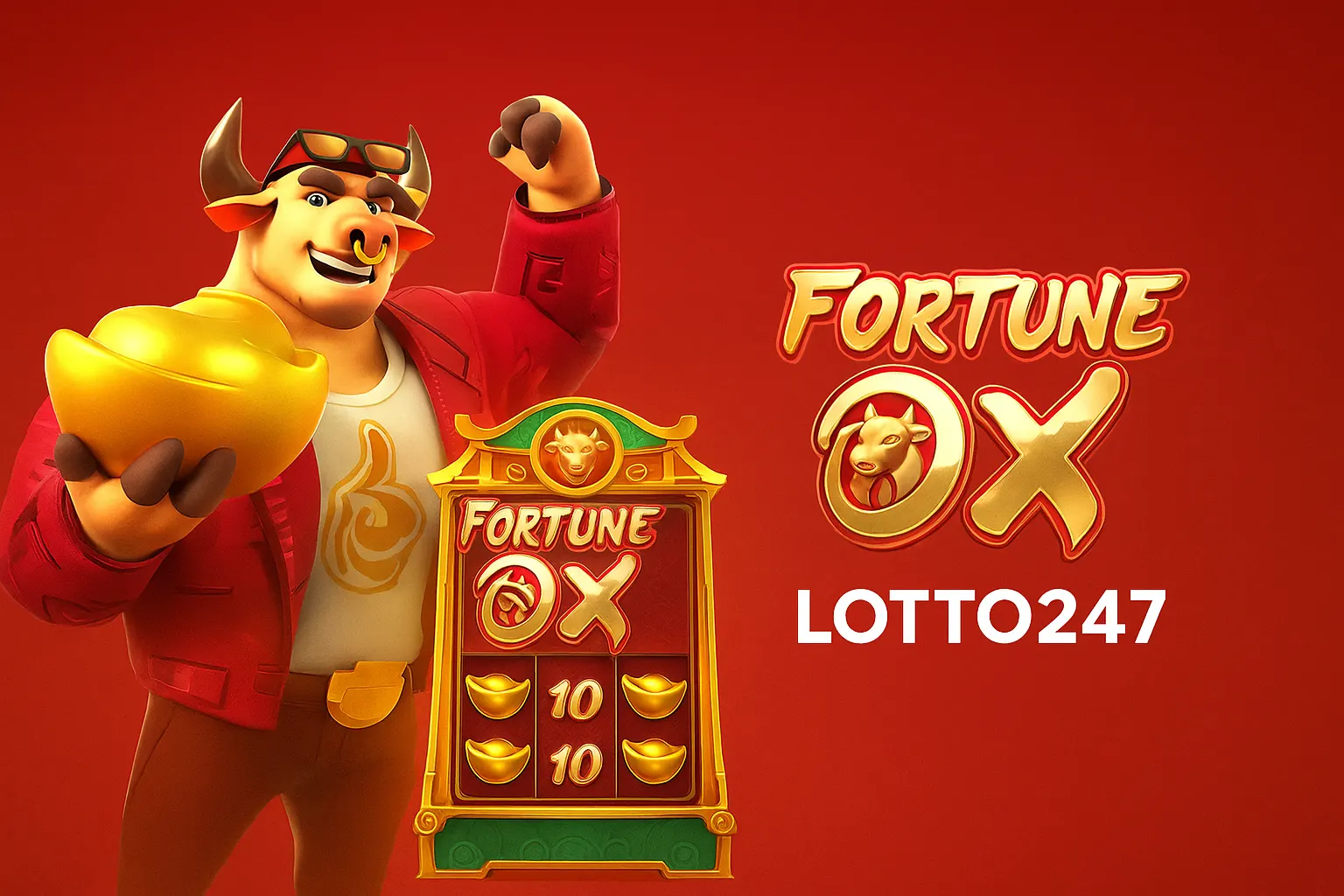 Fortune Ox no LOTTO247 - Aposte Agora e Reivindique Seus Ganhos