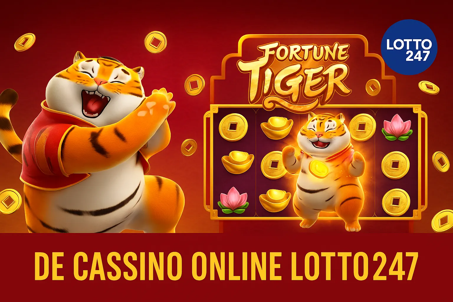 Fortune Tiger é um jogo imperdível no LOTTO247 Casino