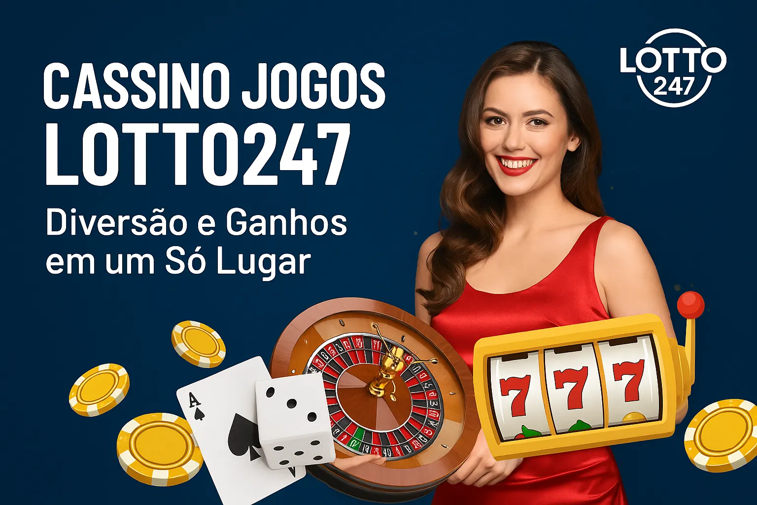 Jogos de cassino online inovadores e emocionantes na LOTTO247