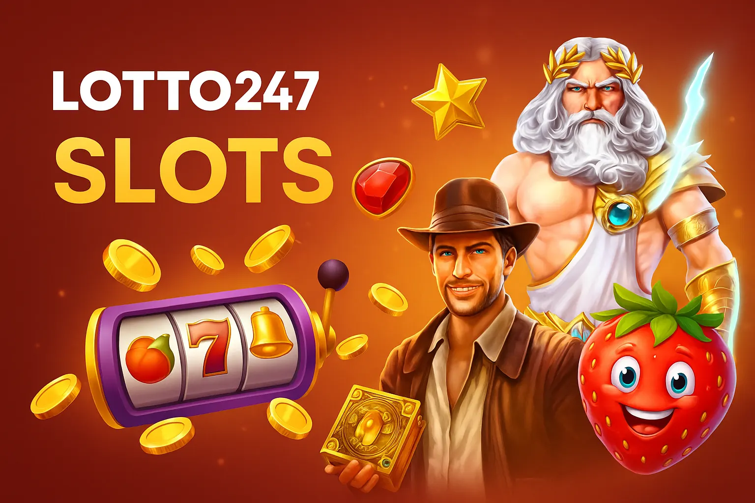 Explore o mundo das slot machines no LOTTO247 Casino